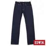 EDWIN 加大碼 503 重磅五袋直筒牛仔長褲(原藍色)-男款