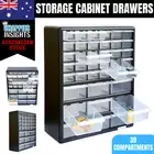 Storage Cabinet Drawers 39 Plastic Tool Box Containers Organiser Cupboard NicNac