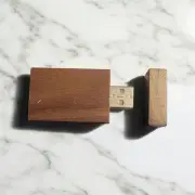 Wood Enclosed USB 3.0 Flash Drive Memory Stick Thumb 14Gb W Cap