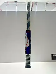 Bosch NKLT18 Auger Wood Drilling Bit 7/16" Shank Sz Carbon Steel 1/8" X 17-1/2"