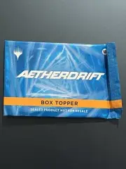 MTG Magic the Gathering Aetherdrift Box Topper Sealed