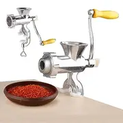 Manual Meat Grinder - Meat Mincer Sausage Stuffer Meat Processor,Ergonomic Multifunctional Table Mount Pork Mincer for Dumpling Filling