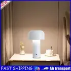LED Mushroom Table Lamp 1800mAh Touch Switch Rechargeable Night Lamp (White) AU
