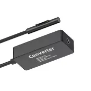 1Pc Power Charger Adapter 15V 65W for Microsoft Surface Pro X 9 8 7 6 5 4 3.