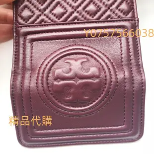 （精品代購）TORY BURCH Fleming羊皮三折小錢包錢夾皮夾