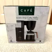 GE Café Specialty Drip Coffee Maker with Carafe 10-Cups w/ Wi-Fi - Matte Black