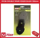New RYOBI DOUBLE SIZE SPARE EDGER BLADE 200mm No. RAC360 + Free Shipping