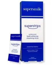 Supersmile Superstrips Professional Teeth Whitening Dissolving Strips 14 Count