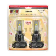 LED Autolamps H1 LED HeadLight Single Beam 9x3 Watts/Cluster Twin Blister