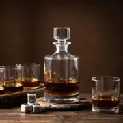 Rhetorical Whiskey Decanter Set Holiday Birthday Husband Anniversary Boss Gift