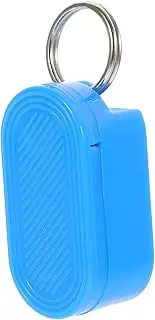 Healvian Magnetic Medicine Container Small Keychain Holder Plastic Organizer for Hiking Camping
