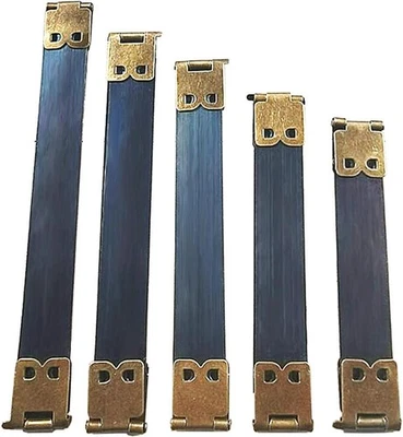 50Pcs Metal Internal Flex Frame Kiss Clasp for Handbag Hinges Spring Bag
