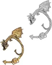 [FRCOLOR] Alloy Ear Cuff Jewelry for Women Helix Piercing Earrings Girl Jewelry Ear Bone Folder