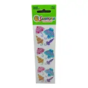 Vintage SandyLion prismatic umbrella stickers sealed