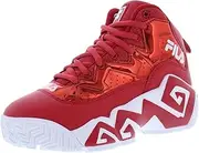 [FILA] MB-Night Walk GS Sneaker Boys' Youth Basketball 4 M US Big Kid Red-White