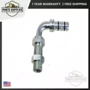 70R8088 RD-5-10561-1P Steel Hose Fitting EZ Clip 90° #8 Male Bulkhead