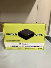 onn. Google TV 4K Pro Streaming Device (2024) 32GB/3GB 4K UHD Dolby Vision/ATMOS
