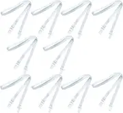 [LJJCSFF] 10 Pcs Bow Tie Adjustable Strap Bow Tie Strap Extender with Buckles Bow Tie Extension Bow Tie Elastic Band Bow Tie Accessories