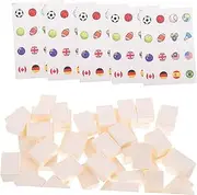 GETAJGHSD 65 Seaside Fun Game Tiles Pack Mahjong Style Sports Ball Set for Indoor Family Gatherings and Social Events Enhances Attention and Provides Endless Entertainment