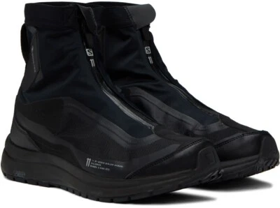 11 by Boris Bidjan Saberi Salomon Bamba 2 High Gore-Tex GTX Sneakers Black Sz 10