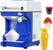 Advwin Commercial Shaved Ice Machine, 100KG/H Electric Ice Crusher Snow Cone Mak