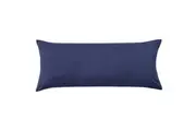 LINENOVA Breathable Long Body Pillow Case Cover Soft Pillowcase Slip 48x150cm - Navy