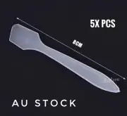 5PC Mini Spatula Scoop Reusable Makeup Cosmetics Eye Cream Face Mask Stir Spoon