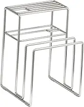 Knife Storage Rack for Kitchen Counter, Hollow Wire Design for Cutlery Organization, No Chopsticks Rack