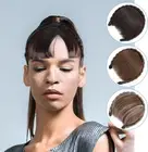 Natural Fake Bangs Hair Piece Wig Synthetic Hair Band Bangs Headband For Women