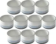 Set of 10 Light Line Tube Rice Bowl (Large) [4.6 x 3.3 inches (117 x 85 mm)] | Hitsu, Rice Stand