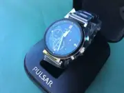 SEIKO Pulsar World Rally Championship WRC Official Chrono Solar Watch From Japan