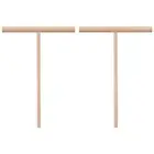 Practial T Shape Crepe Maker Pancake Batter Wooden Spreader Stick Home4706