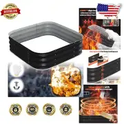 Portable 36-Inch Fire Pit Ring – Rustproof, Heat-Resistant, Versatile Use