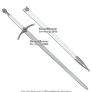 Medieval Chivalry Crusader Knights Sword Black Knight Collection LARP
