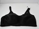ABC Mastectomy Bra Style 103 Contour Jacquard Wire Free Size 38DD Black