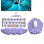 Keyboard Wrist Rest and Mouse Pad 2PCS Soft Mouse Pad Wrist Support for Keyboard