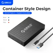 ORICO External Hard Drive Enclosure for 3.5'' SATA SSD HDD USB C 3.1 5Gbps UASP