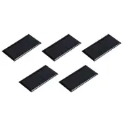 Mini Solar Panel Cell 4.5V 90mA 0.405W 77.5mm x 40.5mm for DIY Project Pack of 5