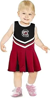 Little King NCAA Infant/Toddler Girls One Piece Team Cheer Jumper Dress Sizes 6M 12M 18M 2T 3T 4T