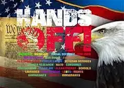 Maizi Hands Off Flags 28x40 Inch for Indoor or Outdoor or Protest LGBTQ Rights Printed in USA