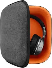 Geekria Shield Headphones Case Compatible with Skullcandy Crusher ANC 2, Hesh Evo, Hesh 2, Hesh 3 Headphones, Replacement Hard Shell Travel Carrying Bag with Cable Storage (Dark Grey)