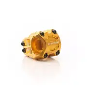 Chromag Riza Stem Diameter: 31.8mm, Length: 38mm, Steerer: 1-1/8'', 0°, Gold