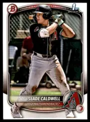 230 Card Lot 2025 Bowman 1st Prospect #BP-21 Slade Caldwell Dbacks