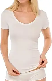 [Schiesser] Ladies Undershirt Shirt 1/2 arm,Size