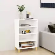 NNEVL Sideboard White 57x35x90 cm Engineered Wood