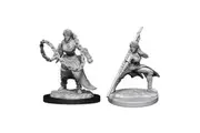 D&D Unpainted Nolzur's Marvelous Miniatures Human Female Monk WZK90225