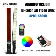 YONGNUO YN360III LED RGB Light Handheld Stick Remote Control 3200K-5500K