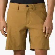 NEW prAna MEN'S EMBARK BROWN ALAMEDA SHORTS 1965021 SZ 36 INSEAM 7 36W x 7L