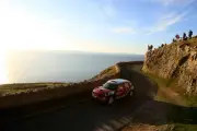 Rally Wales 2011 Kris Meeke Mini Action Motor Racing Old Photo