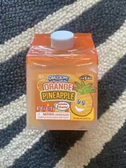 Craz-Z-Slimy Brand Orange Pineapple Slime! With Charms! Scented! NIB
